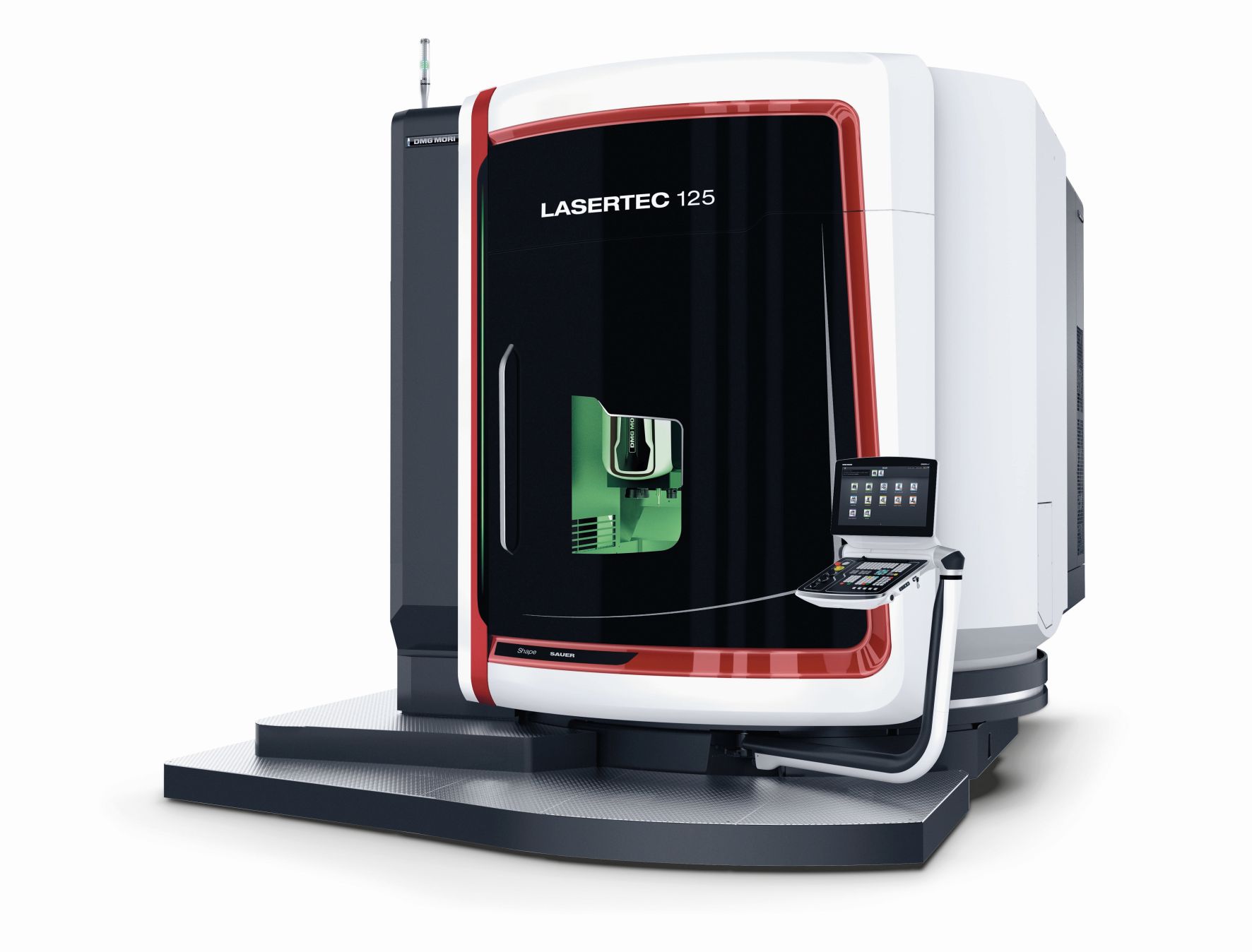 Die Lasertec 125 Shape ist insbesondere für die Texturierung großer Formen mit bis zu ø 1.250 x 700 mm konzipiert.