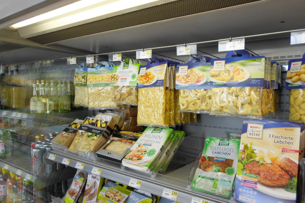 Mit Messer Austria Schutzgasverpackte Lebensmittel im Supermarkt | Foto: Messer Austria GmbH