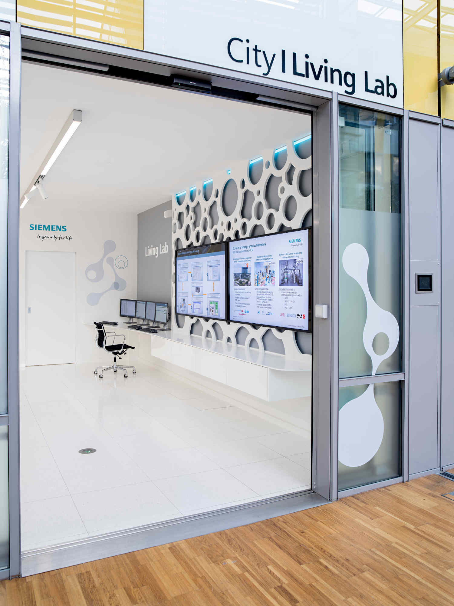 Das europaweit einzigartige „Living-Lab für die Digitalisierung von Bioprozessen“ in der Siemens City in Wien. | Bild: Siemens