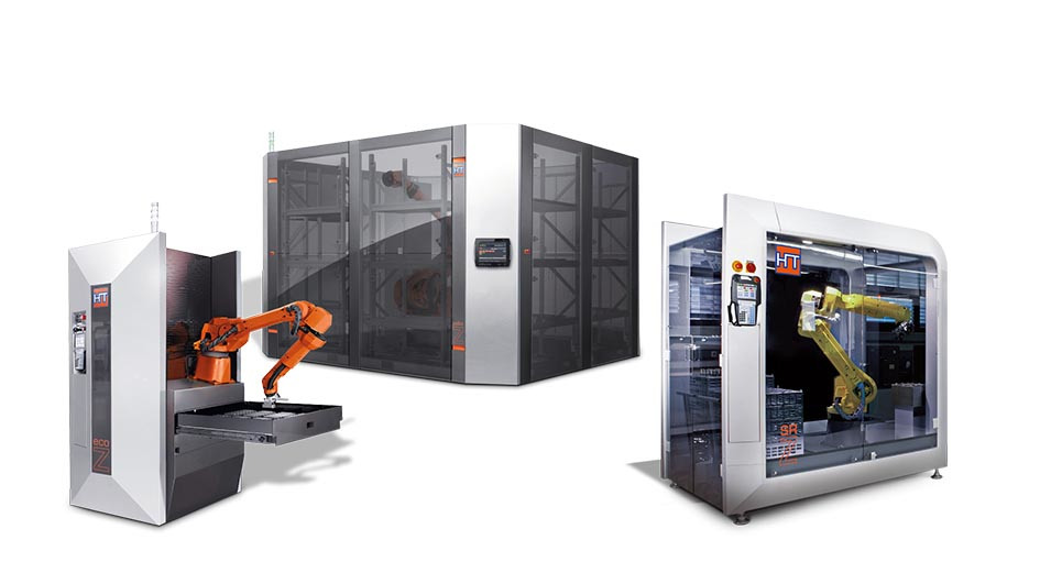 Von klein bis groß – die modularen Roboterzellen von HandlingTech sind ein effizienter Grundstein für die wirtschaftliche automatisierte Fertigung. | Bild: HandlingTech